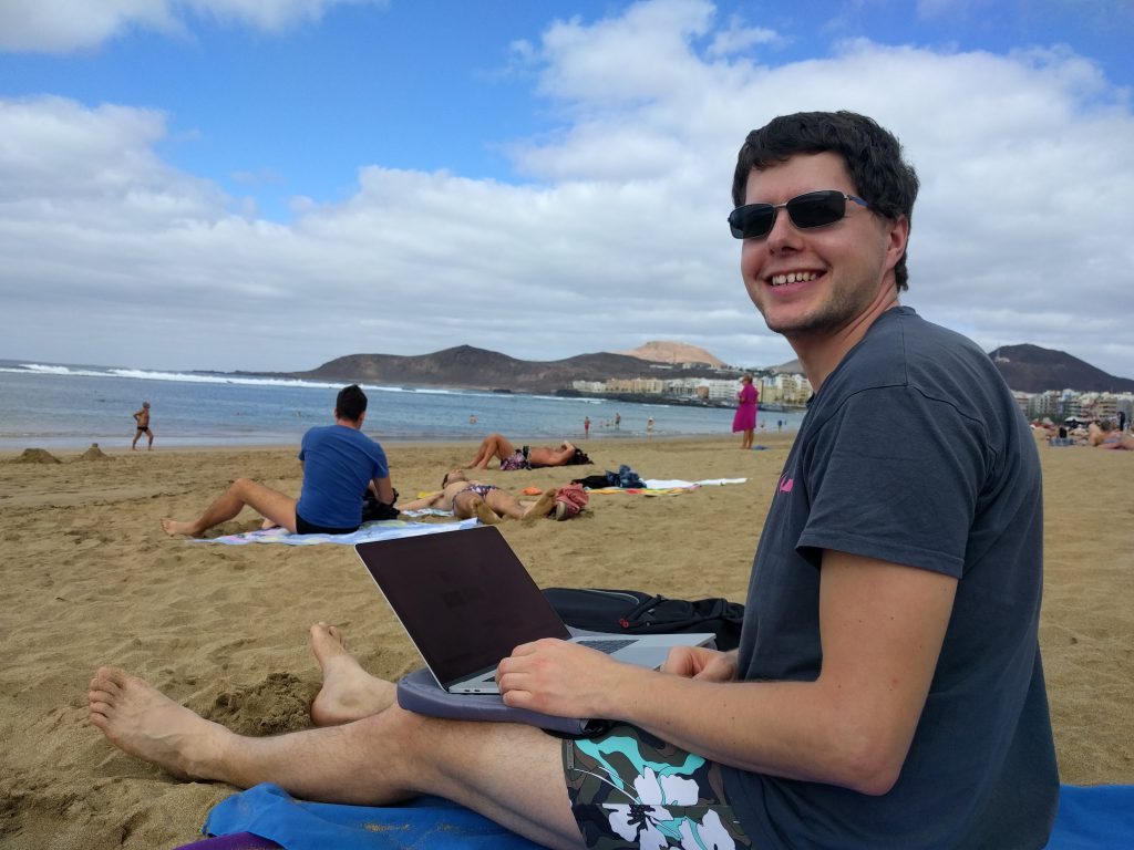 Programmieren am Strand
